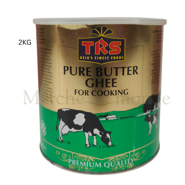 Pot de Ghee Pur Beurre TRS 2 kg – idéal pour biryani, fritures et plats traditionnels